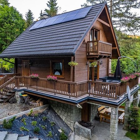 Domki Brenna Lesnica Chatka Ze Spa Exterior photo